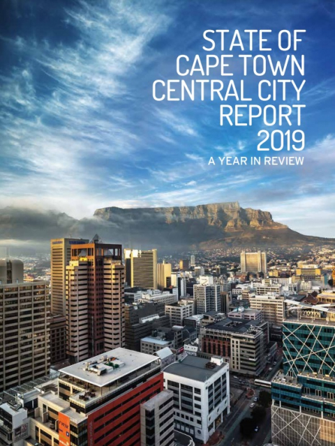 State of Cape Town Central City Report 2019 cover