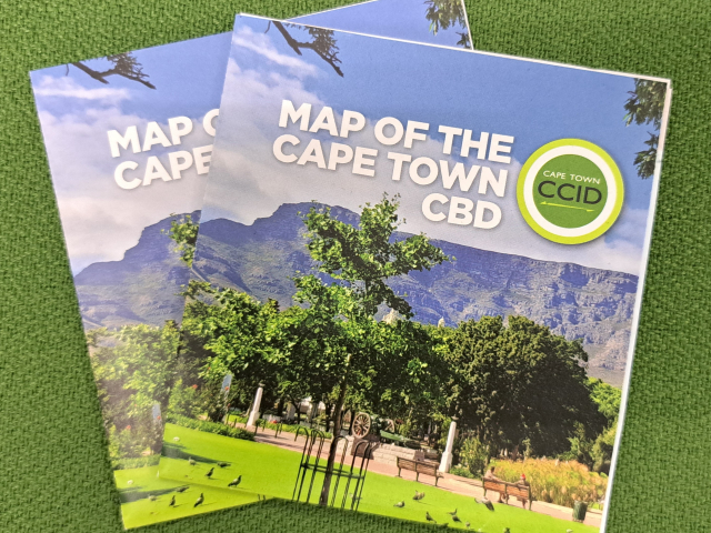 Map of the Cape Town CBD