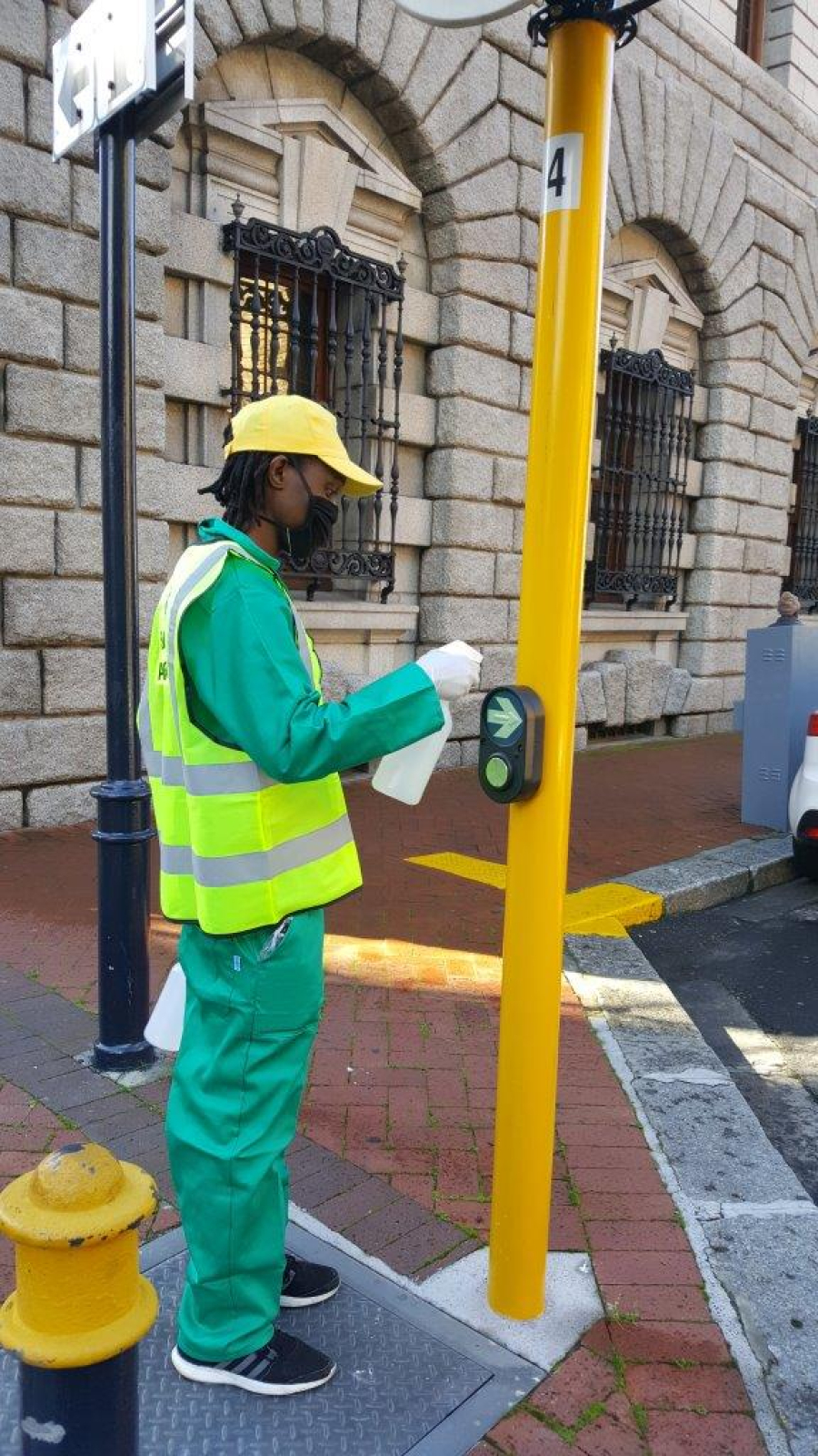 Urban Sanitiser Ambassadors in the CBD