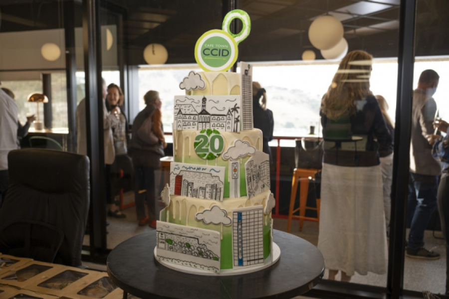 CCID 20 year cake at AGM