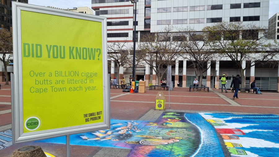 “Small Butt Big Problem” anti-litter campaign
